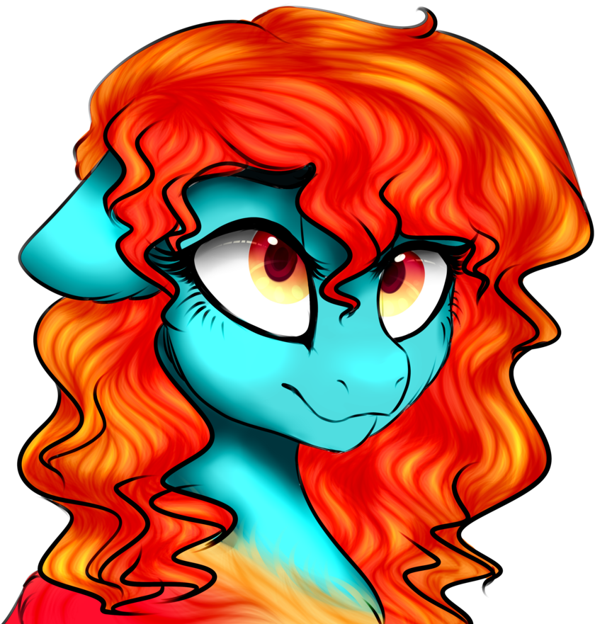 Stormence Headshot By Havoxious - Cartoon (894x894)