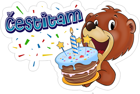 Sticker 11 From Collection «medvedić Lino» - Sticker (490x317)