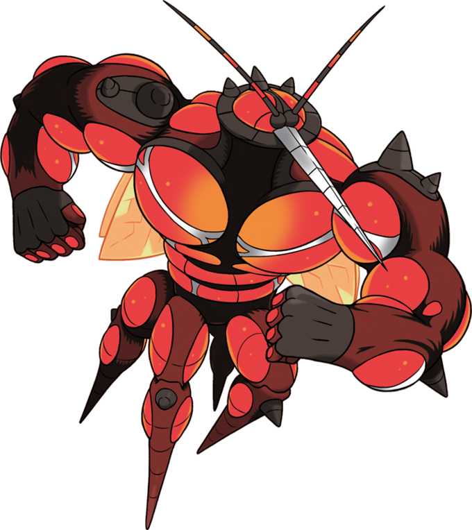 Pokémon Ultra Sun And Ultra Moon Pokémon Sun And Moon - Buzzwole Pokemon (680x764)