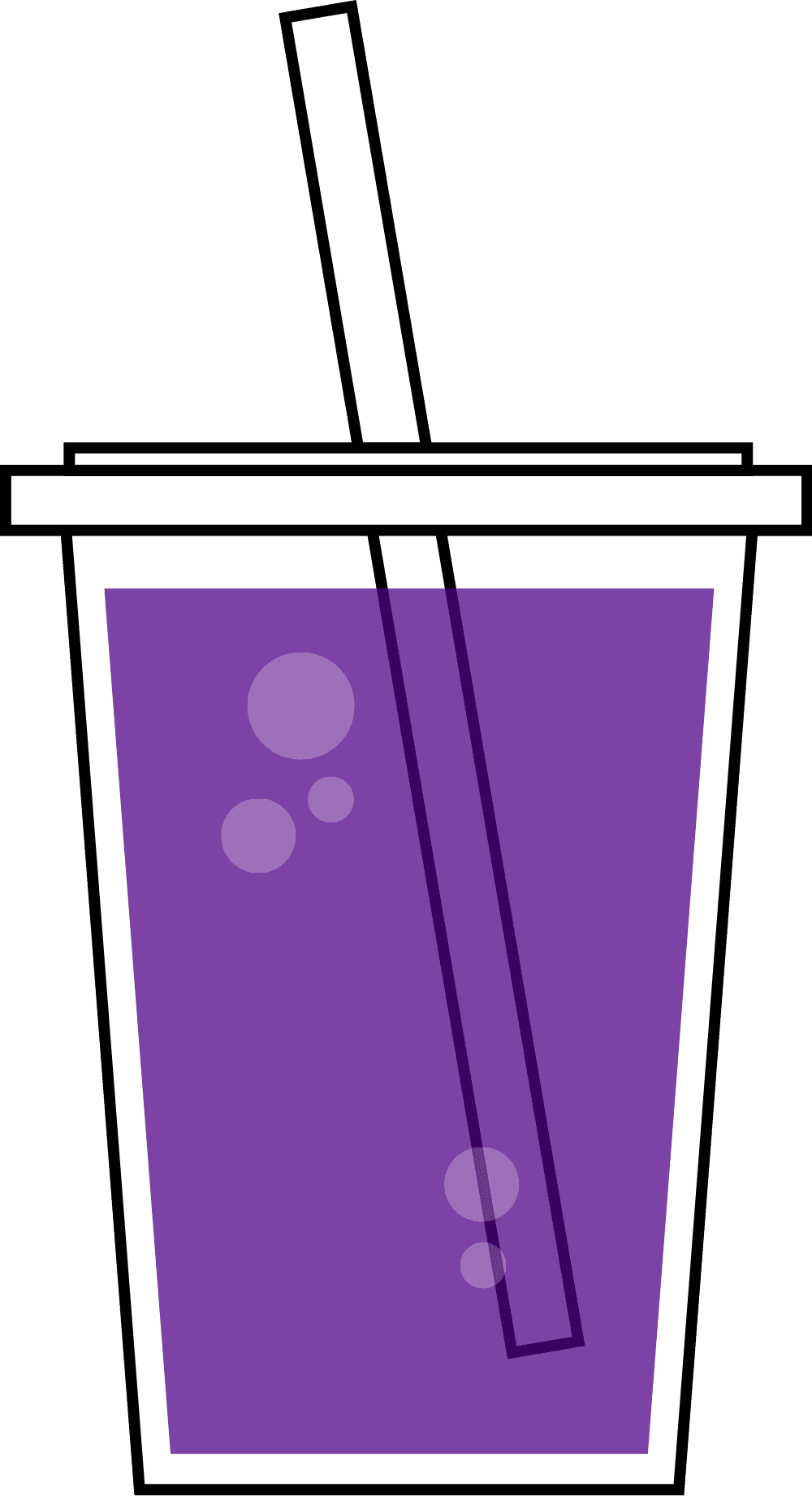 Purple Drink Clipart - Purple Drink Clip Art (1000x1841)