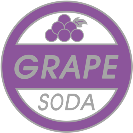 The Ellie Badge By Patronus-charm - Up Grape Soda Pin Template (600x600)