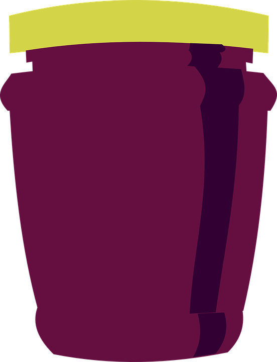 Purple Jam Cliparts 1, Buy Clip Art - Jam Jar Clip Art (552x720)