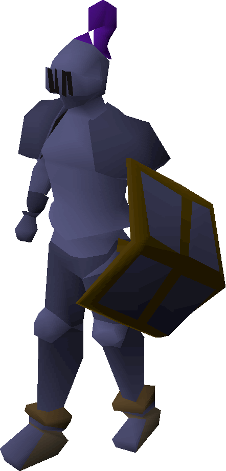 Mithril Armour Set Equipped - Osrs Rune Bandos (442x921)