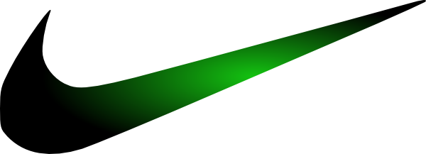 Under Armour Football Ads For Kids - Green Nike Logo Png (600x217)