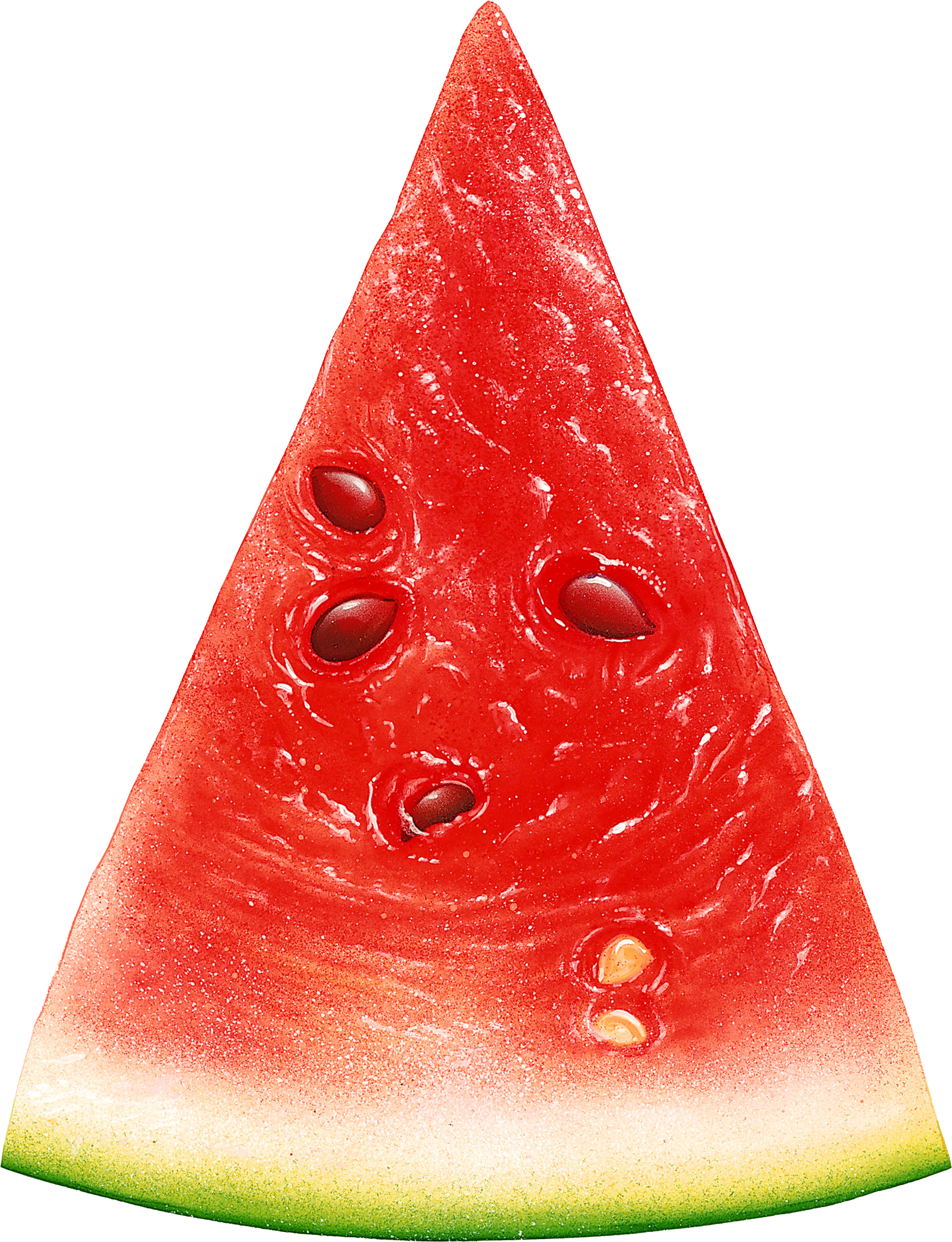 Explore Food Clipart, Fruit Clipart, And More - Watermelon Slice (1606x2095)