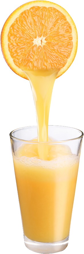 Orange Juice Png Image - Orange Juice Png (293x882)