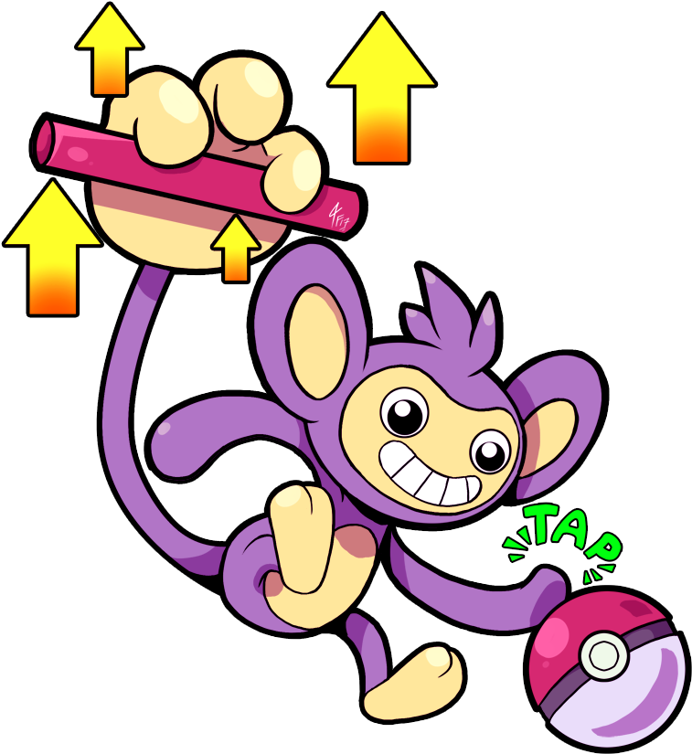 Aipom Used Baton Pass By Tamarinfrog - Aipom (868x911)