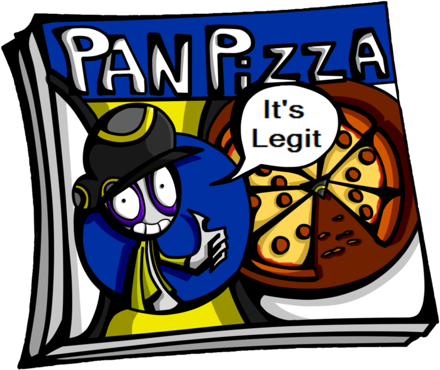 Literal Pan Pizza Box By Epic-masterlord - Pizza Box (973x821)