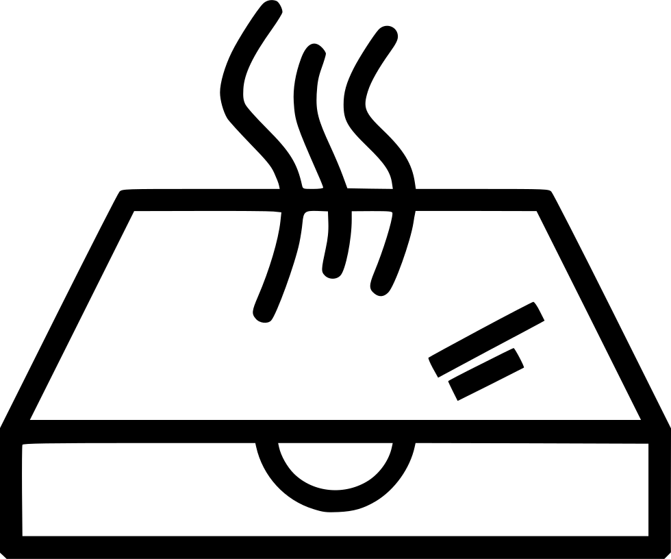 Pizza Box Hot Comments - Pizza Box Icon (980x816)