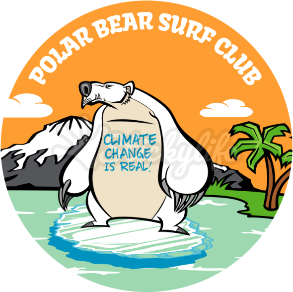 Climate Change Circle Decal - Illustration (940x587)