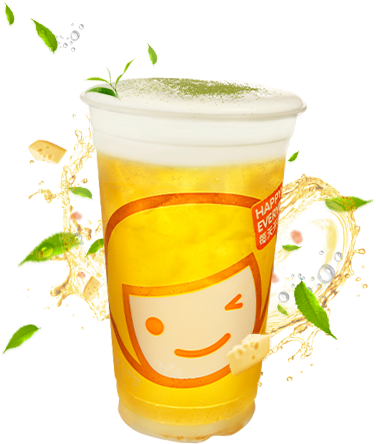 Green Tea With Salted Cheese - Happy Lemon (400x470)