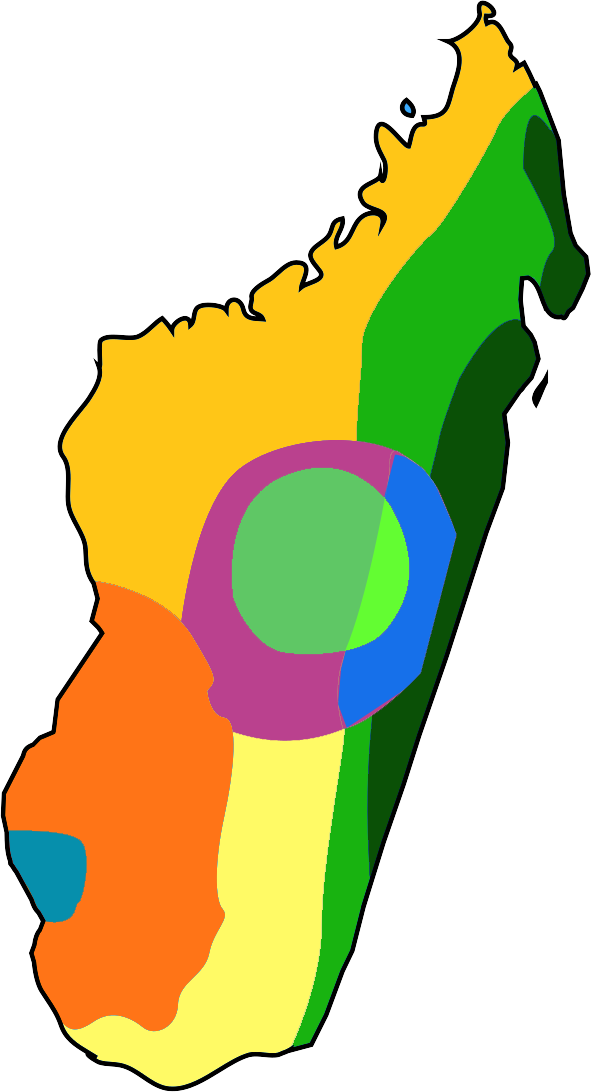 Climate Map Of Madagascar - Madagascar (591x1092)