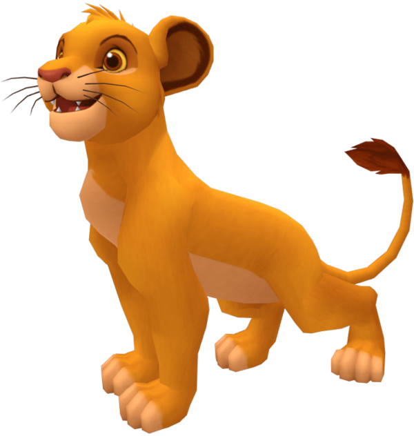 Kingdom Hearts Ii - Simba Png (660x695)