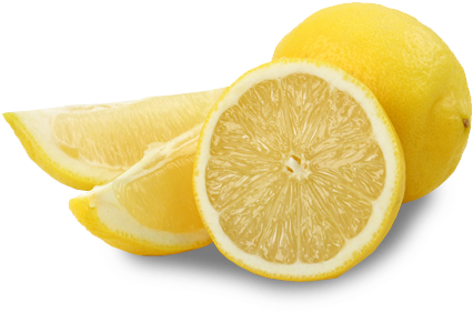 Iqf-lemon - Trozo Limon Png (450x348)
