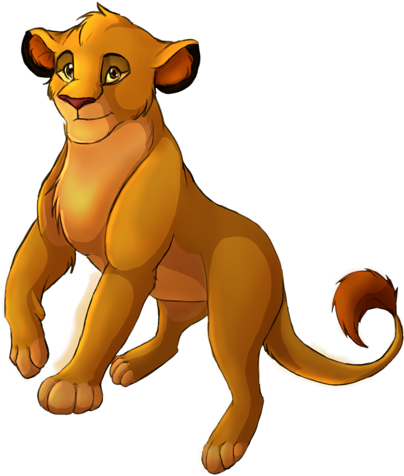 Lion King Mufasa Cub Png (1000x1243) Png Clipart Download