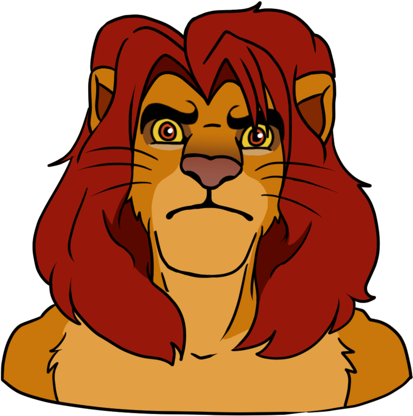 [c] Simba Anthro By Alovelylynx - Cartoon (860x929)