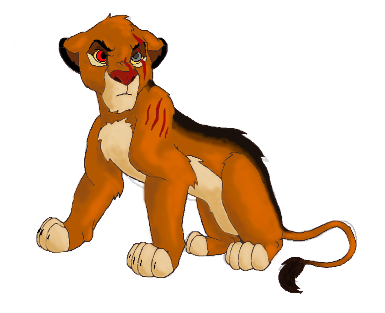 Zombie Simba By Marvolonevra - Simba Zombie (777x633)