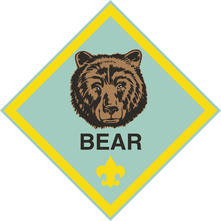 Bear - Cub Scout Bear Badge (741x741)
