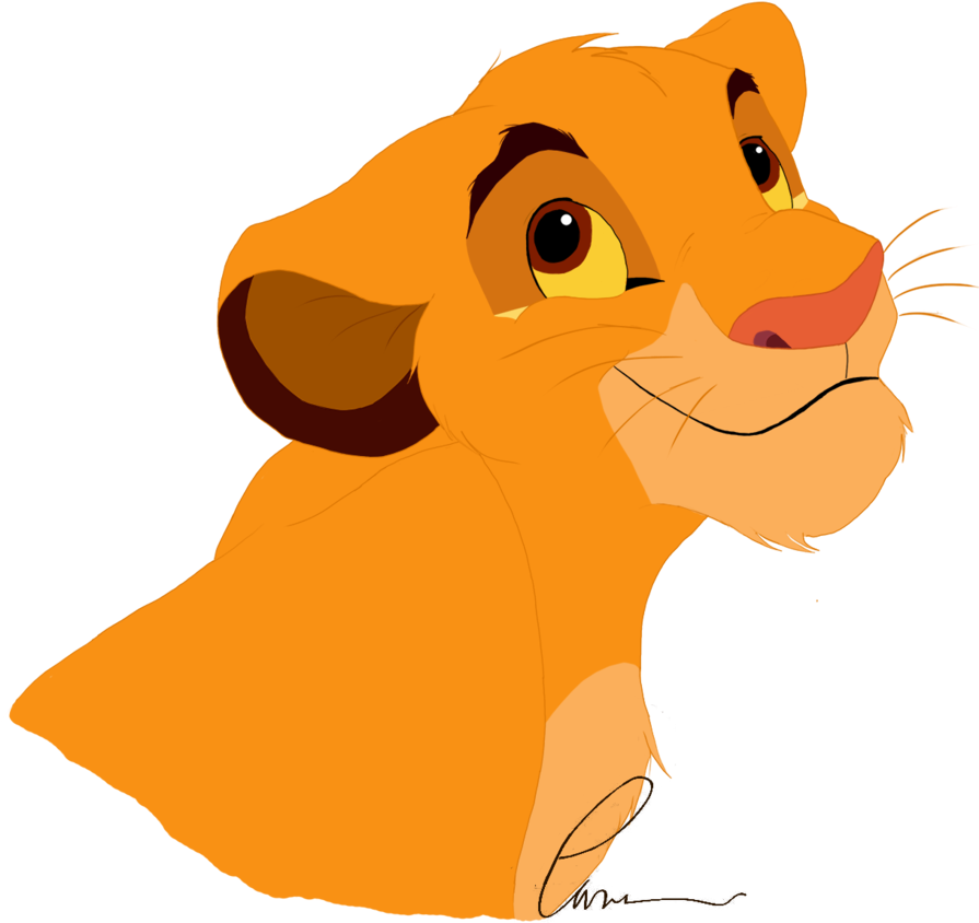Young Simba By Takadk Young Simba By Takadk - Dog Licks (900x1200)