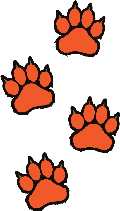 Until Next Time - Tiger Paw Coloring Page (409x728)