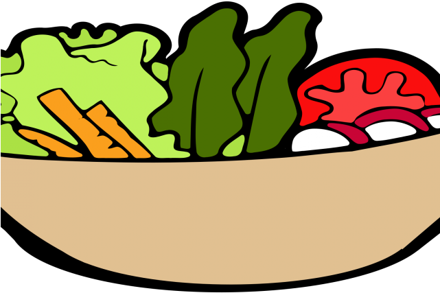 Salad Clipart Salad Bowl - Salad Bowl Salad Clipart (640x480)