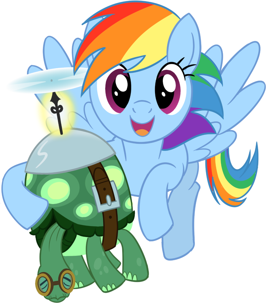 Sazanamibd, Carrying, Duo, Flying, I'll Fly, Pegasus, - Cartoon (1024x1024)