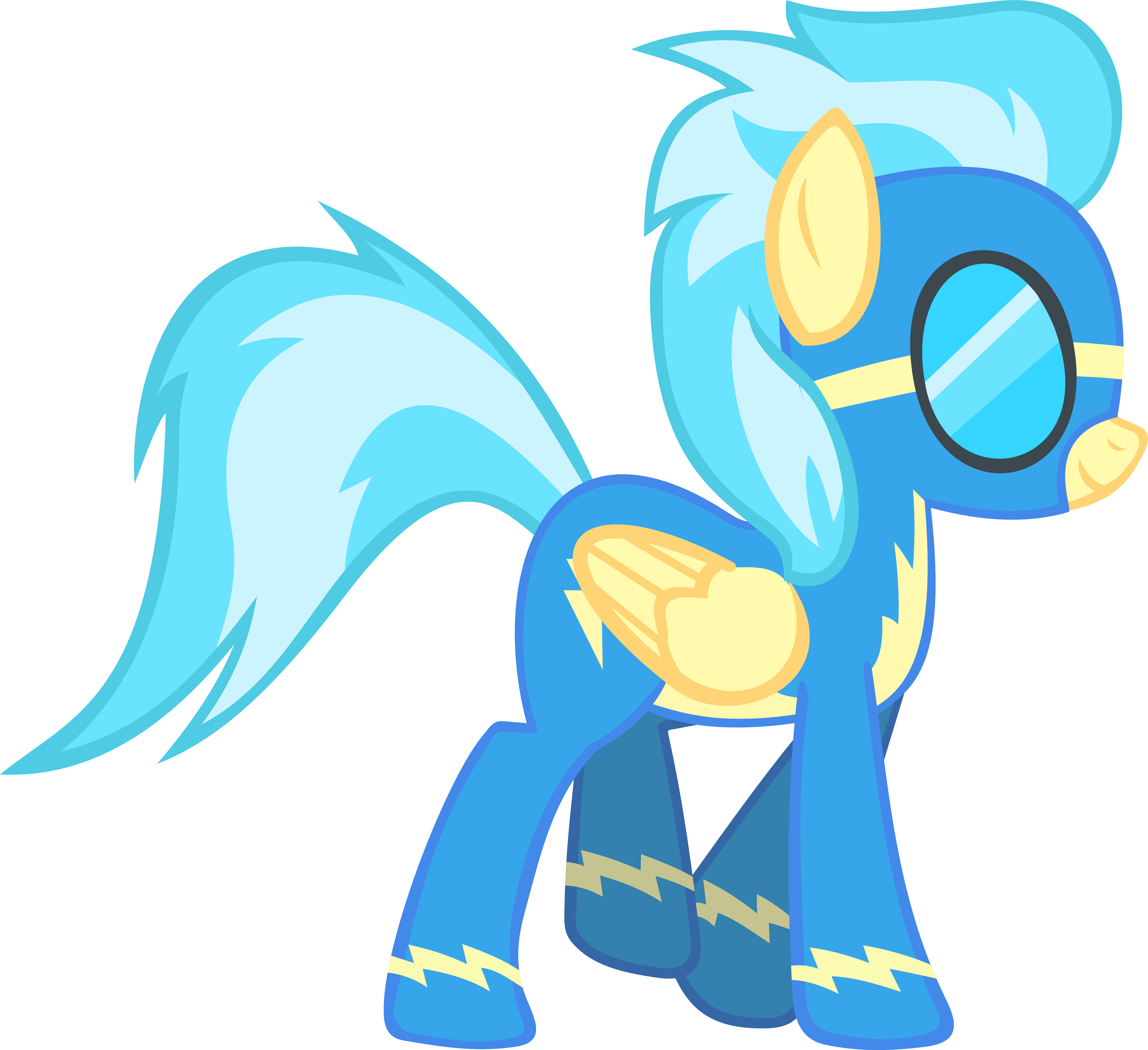 Ennervateindustries, Misty Fly, Safe, Simple Background, - My Little Pony: Friendship Is Magic (6000x5487)