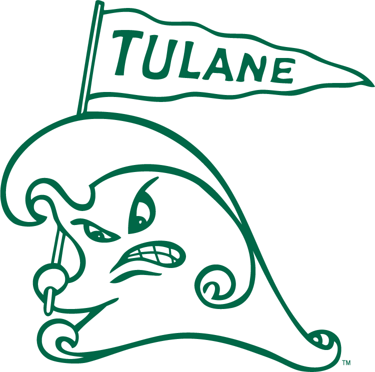 Lsu V Tulane - Tulane Green Wave Logo (750x744)