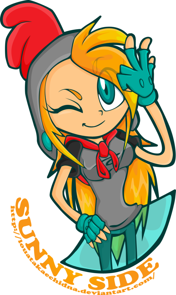 Sunny Side By Leannetran - Sunny Side By Leannetran (600x1003)