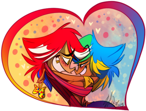 Cause I Don't Draw Stuff Like This Of These Two Enough - Zoophobia Jackie And Alanzo (500x394)