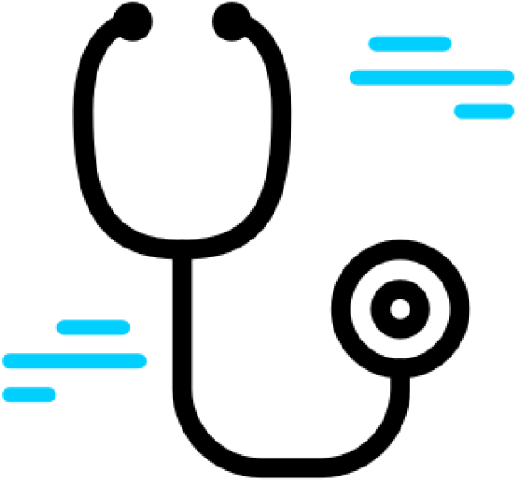 An Illustration Of A Stethoscope - Physician (940x627)