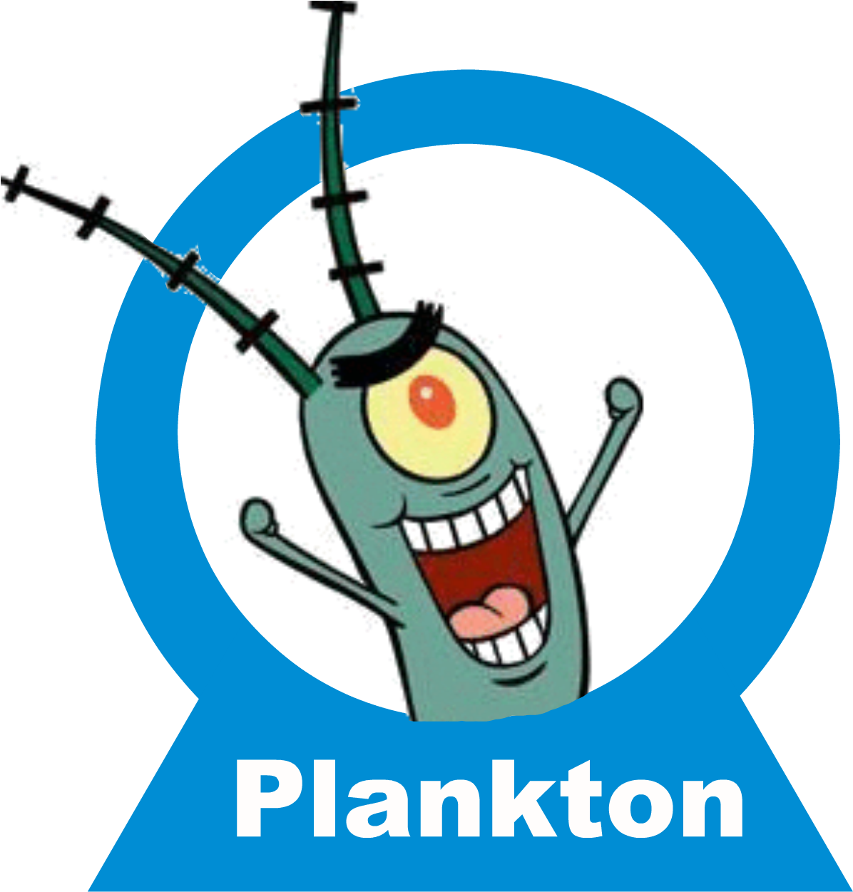 Plankton Is An Evil Tiny - Plankton Spongebob (1311x1467)