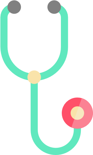 Stethoscope Free Icon - Stethoscope Flat Icon (512x512)
