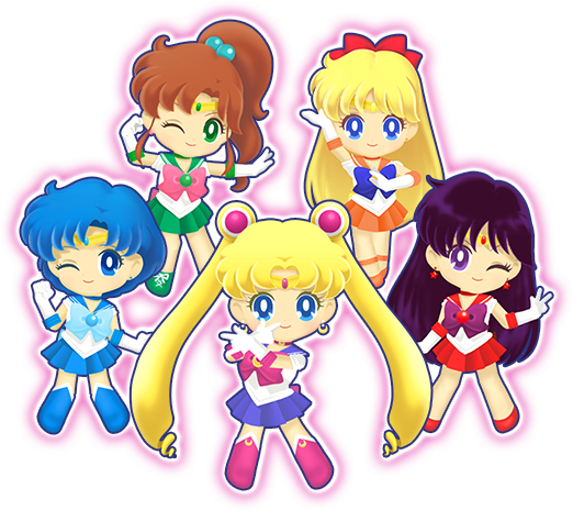 Sailor Moon Drops Characters - Sailor Moon Drops Characters (522x464)