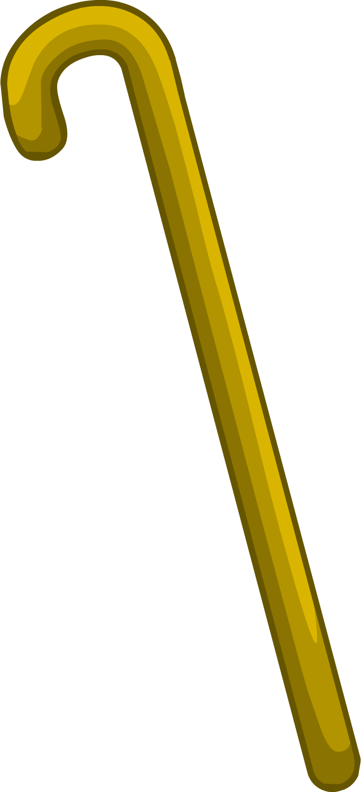 Carnival Cane - Baston Png (714x1565)