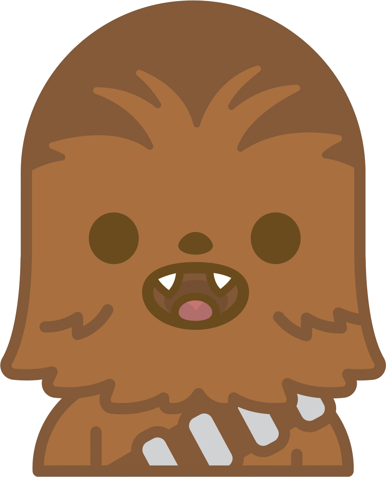 Star Wars Chewbacca Emoji (1800x1800)