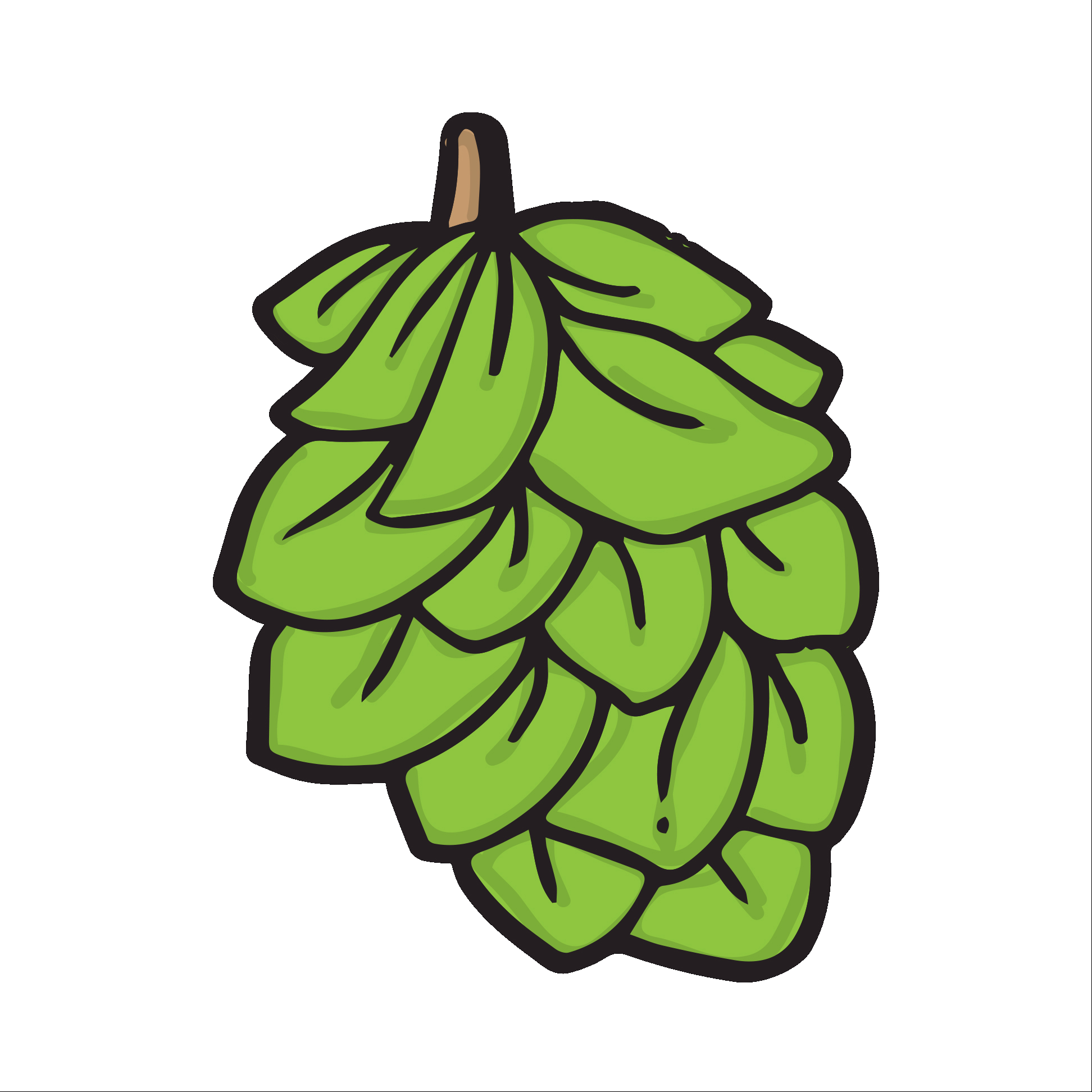 The Gallery For > Beer Hop Clip Art - Only Hops Can Break Your Heart (1944x1944)