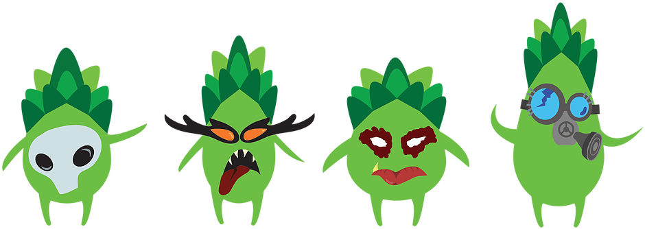 The Brewpocalypse Hopsmen Beers Are A Collection Of - Illustration (980x379)