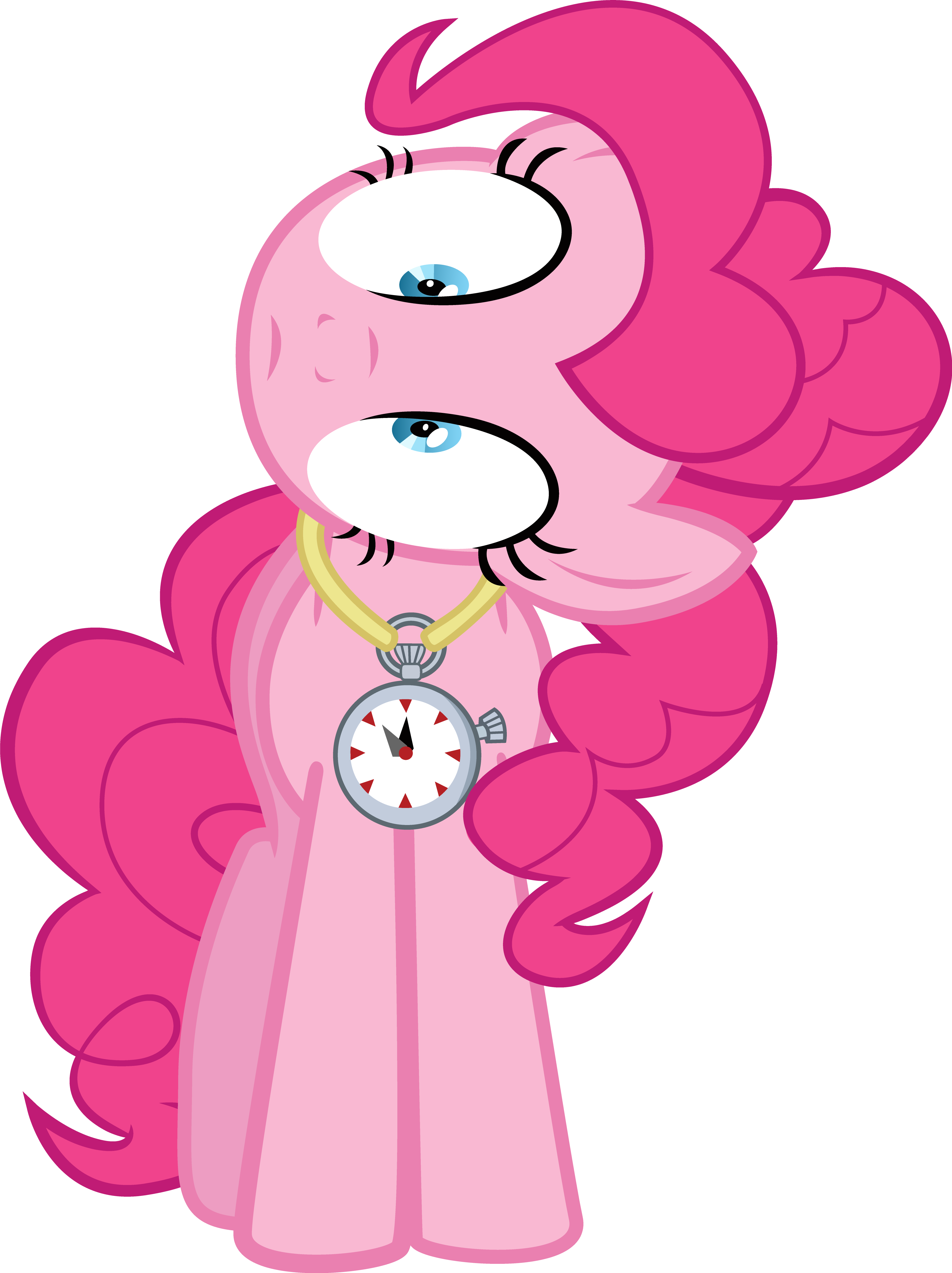 Pinkie Alarm Clock By The-crusius - Mlp Pinkie Pie Vector (3740x5004)