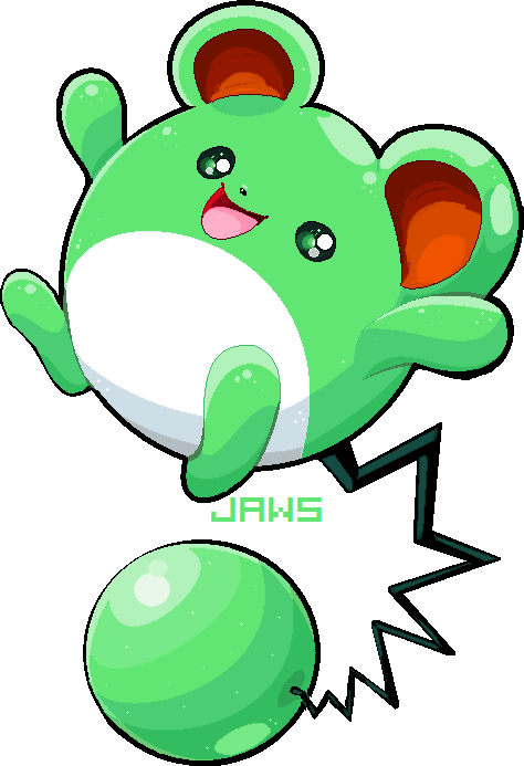 Shiny Marill By Willow-pendragon - Shiny Marill Fan Art (474x693)