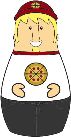 Pizza Clipart Hero - Pizza Clipart Hero (297x568)