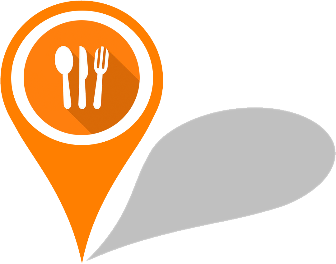 Food Location Pin Png (1400x1400)