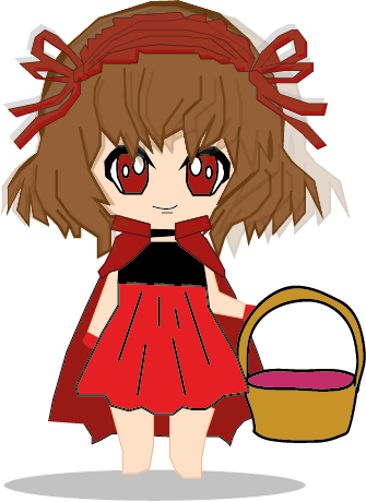 I Played Around With Red Riding Hood And Then Followed - Cartoon (335x460)