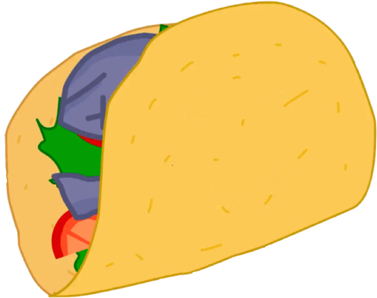 Battle For Dream Island Fan Fiction Wiki - Bfdi Taco (781x619)