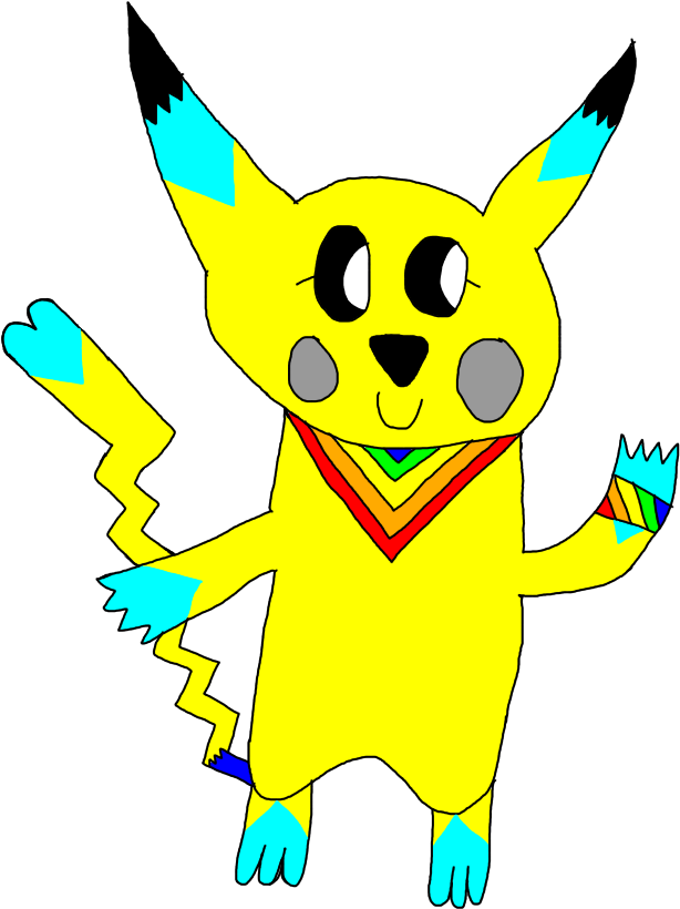 Ashe The Pikachu By Asheandcjthepikachus - Cartoon (768x1024)