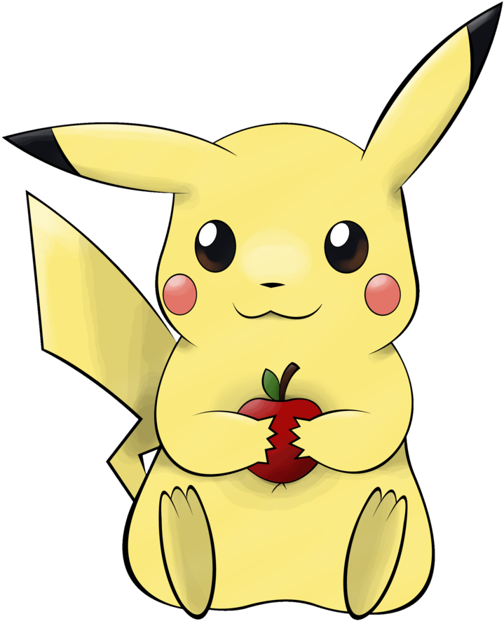 025 Pikachu By Mondecolore - Drawing (894x894)