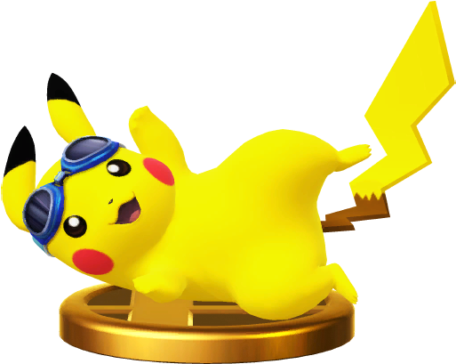 Pikachu Trophy Ssbwu - Super Smash Bros Alt Trophies (512x512)