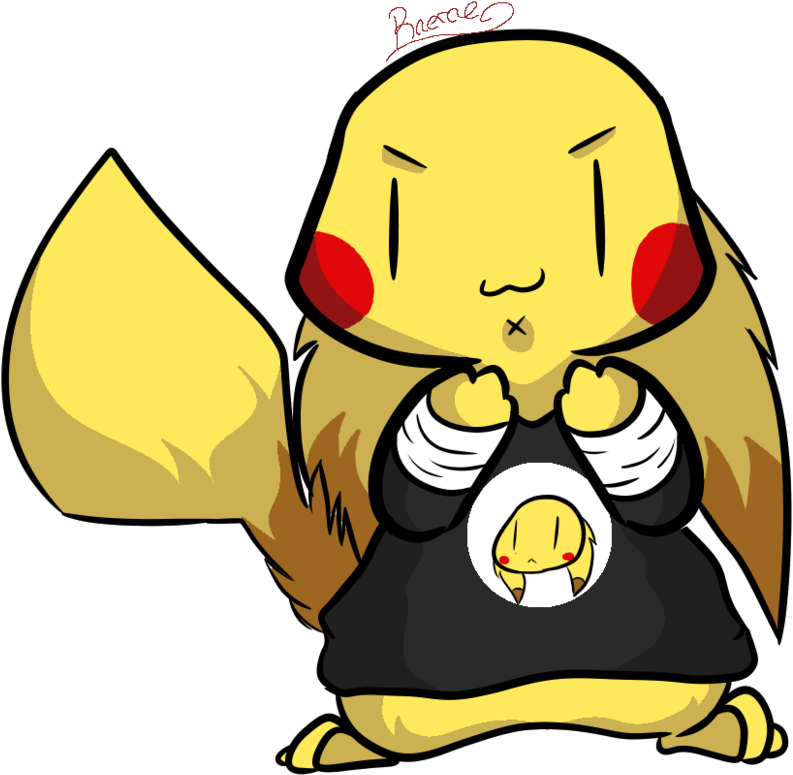 James Ellsworth Pikachu By Myumimon - Cartoon (877x912)