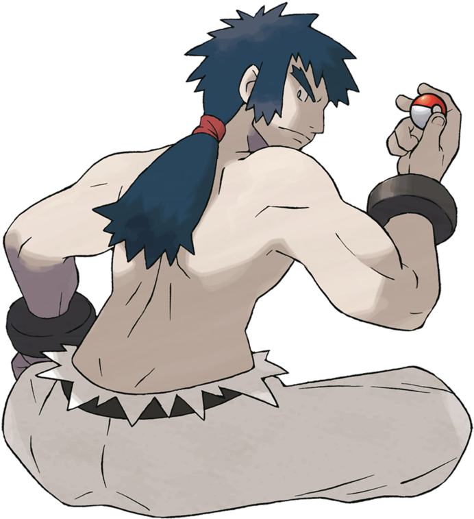 Bruno - Pokemon Elite Four Bruno (721x778)