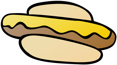 Hot Dog Bun Cartoon Transparent - Cachorro Quente Desenho Png (512x512)